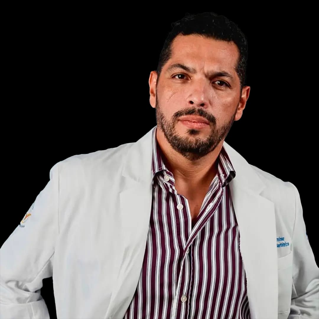 Retrato del Dr. Gilberto González Ramírez, Cirujano General